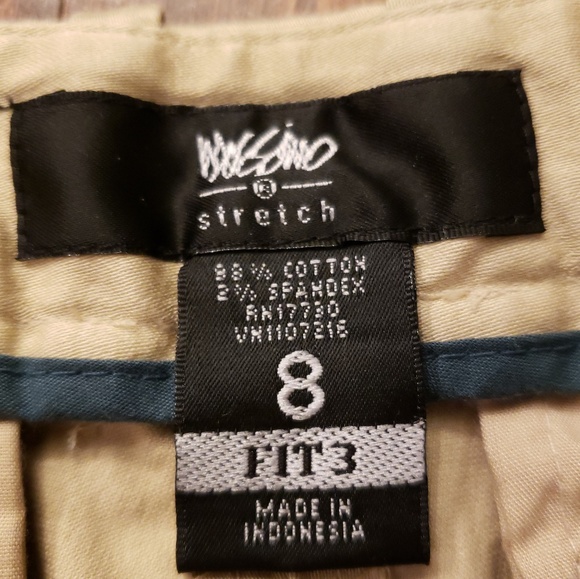 MOSSIMO DRESS KHAKI BERMUDA SHORTS - Picture 2 of 3